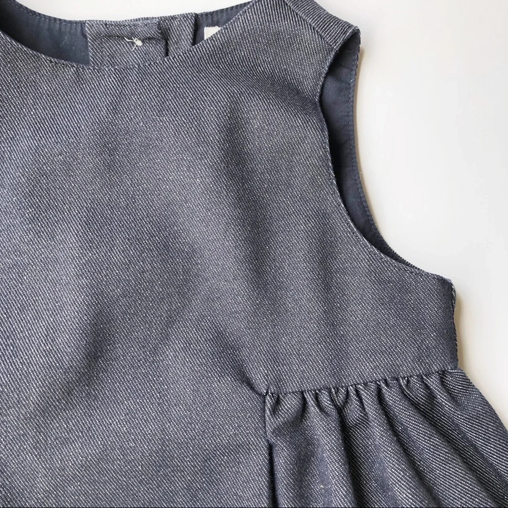 Baby Gap Sparkly Denim Glitter Dress